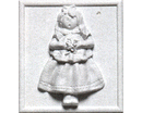 STAMPI A RILIEVO cm. 21 X 23 BAMBOLA