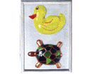STAMPI A RILIEVO cm. 13 X 19 PAPERA/TARTARUGA