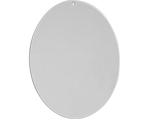 PLASTOVETRO LISCIO OVALE h 10cm