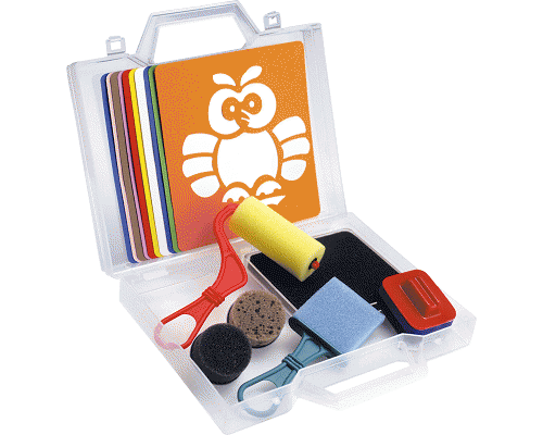 DECO STENCIL VALIGETTA pz 28