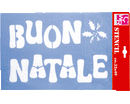 STENCIL ACRILICO cm. 32 x 49 BUON NATALE