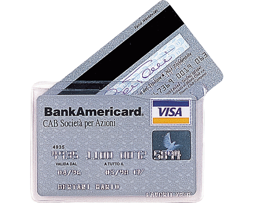 BUSTA PORTA CARDS 2 POSTI 