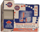 NASTRO ADESIVO TELATO 19mm 2,7mt GRIGIO