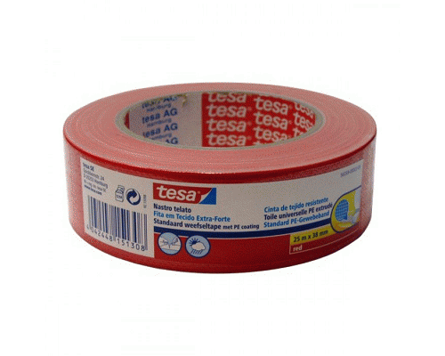 NASTRO TELATO TELATO 38mm 25mt ROSSO