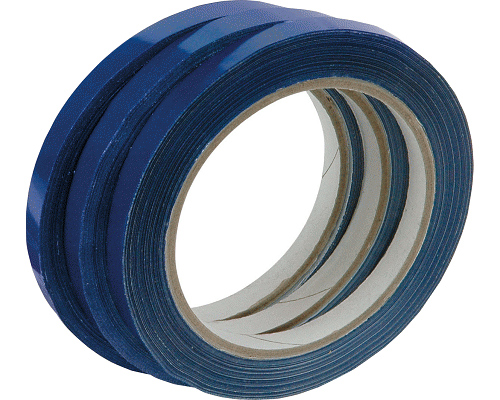 NASTRO ADESIVO PER SIGILLATORE 9mm 66mt BLU