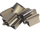 MOLLE CLIP FERMAFOGLI ACCIAIO RICAMBI pz 50