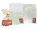 CELLOPHANE BUSTA 50pz cm. 50 X 70 TRASPARENTE