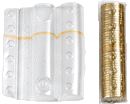 BLISTER PER MONETE 100 PEZZI 40 monete da 20 centesimi