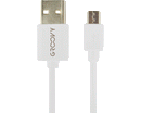 CAVO MICROUSB ANDROID cm. 100 BIANCO