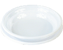 STOVIGLIE PLASTICA PIATTI PIANI pz 100 BIANCO