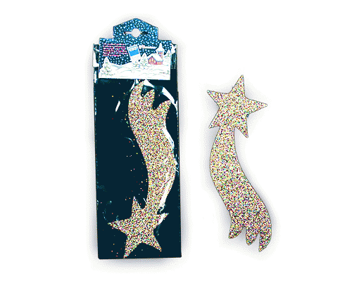 COMETE GLITTERATE cm. 15 ORO