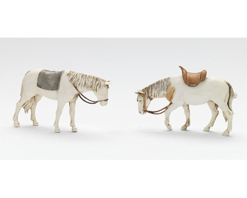 PERSONAGGI PRESEPE 10CM CAVALLI 2PZ