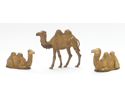 PERSONAGGI PRESEPE 10CM CAMMELLI 3PZ