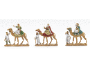 PERSONAGGI PRESEPE 3,5CM RE MAGI SUL CAMMELLO 3PZ