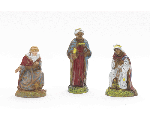 PERSONAGGI PRESEPE 6CM RE MAGI 3PZ