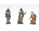 PERSONAGGI PRESEPE STILE SETTECENTO 10CM RE MAGI 3PZ