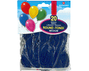 PALLONCINI BUSTA MEDIUM BLU 20pz 28cm