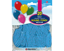 PALLONCINI BUSTA MEDIUM CELESTE 20pz 28cm
