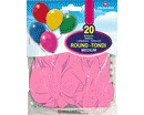 PALLONCINI BUSTA MEDIUM ROSA 20pz 28cm