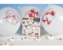 PALLONCINI BUSTA VIVA GLI SPOSI BIANCO 15pz 28cm