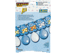 PALLONCINI KIT FESTONE ORSETTI CELESTE 28cm