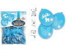 PALLONCINI EVENTI BUSTA BOY CELESTE 15pz LARGE 28cm