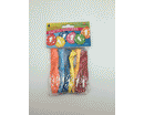 PALLONCINI CON NUMERI BUSTA NR.1 6pz MEDIUM 28cm