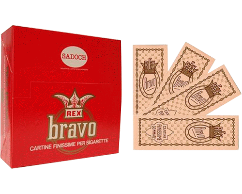 Tubetti Bravo Rex Filtro Lungo da 250 pezzi - In vendita su