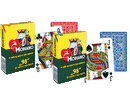 CARTE POKER FRANCESI pz 2 X 52cm. 6,3 X 8,8 ROSSO/B